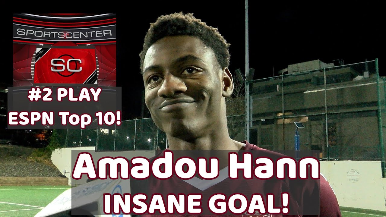 Amadou Hann | St. Benedicts Prep Golden Goal vs Delbarton | #2 Play on ESPN SportsCenter Top 10!
