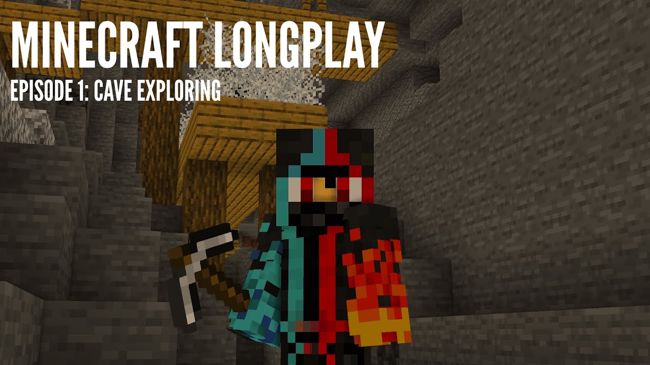 [NO COMMENTARY] Minecraft Longplay (EP.1) Let's go cave exploring!