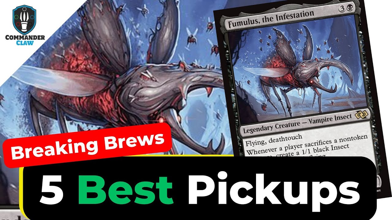 Добавьте их: 5 карт для Fumulus, the Infestation | MTG Foundations Jumpstart | EDH | #commanderclaw