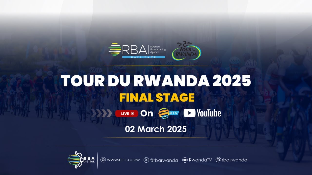 🔴LIVE: Tour du Rwanda 2025 | Final Stage