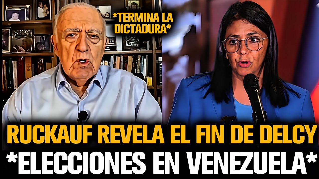 RUCKAUF REVELA EL FIN DE LA DICTADURA EN VENEZUELA CON ELECCIONES