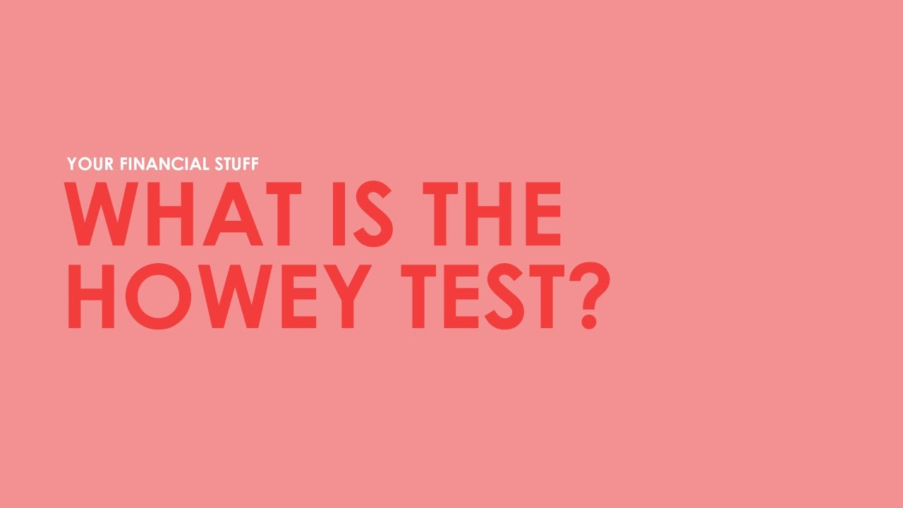 What is the Howey Test? Explained.