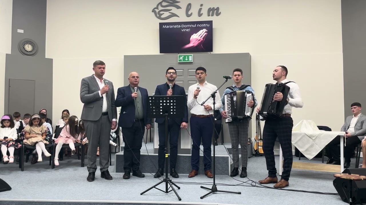 Grup de frati de la Biserica Elim Dublin