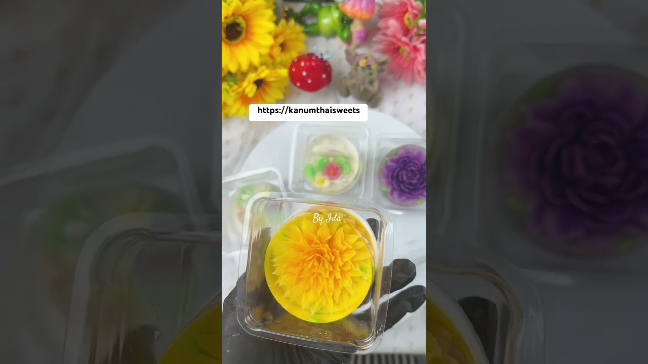 3D jelly art 🌸🌼 #3djellycake #anniversary #handmade #anniversary #birthday #australia