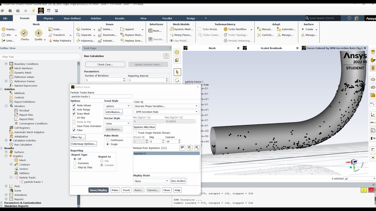 Wall Y+ value Calculation in ANSYS FLUENT | Particle Deposition
