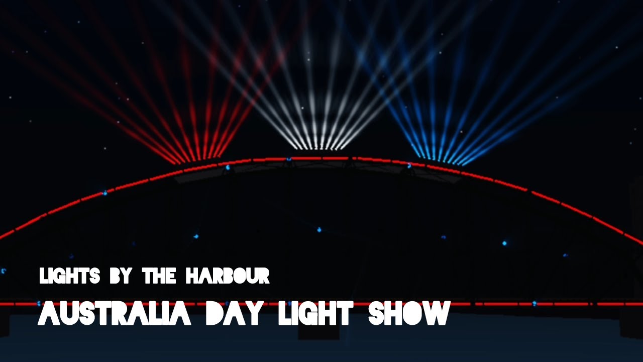 Lights by the Harbour: Australia Day light show