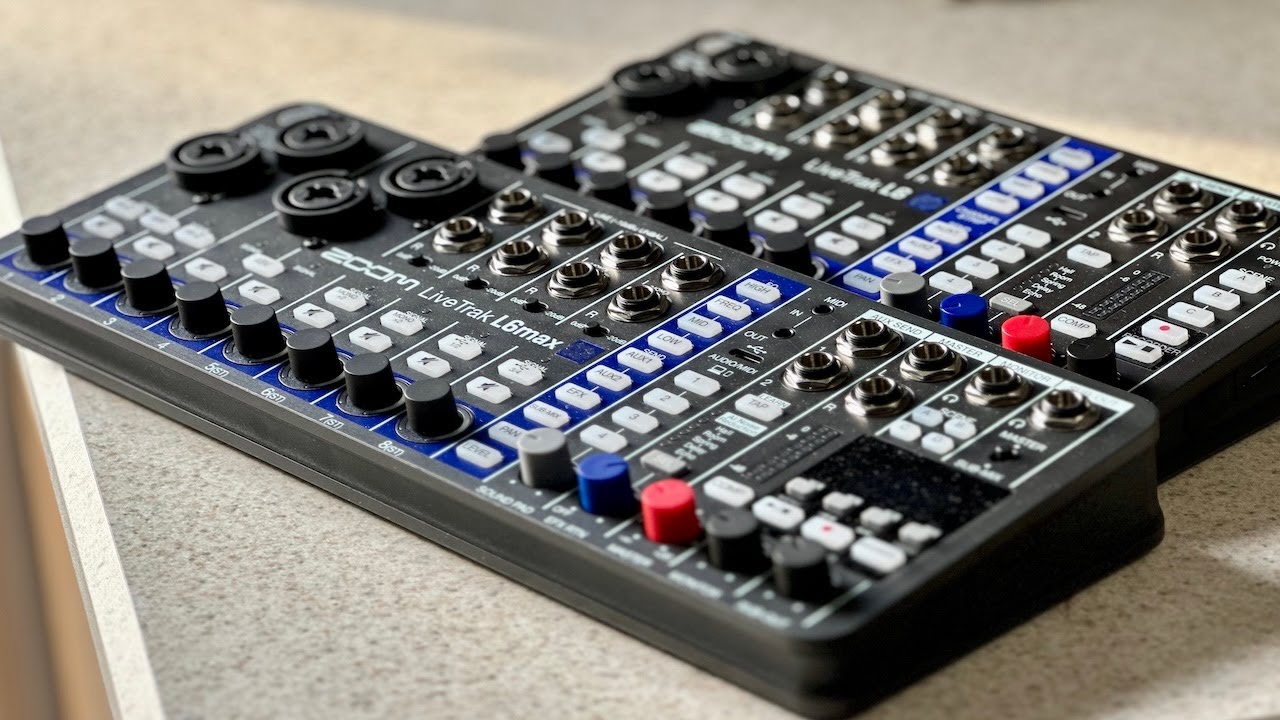 Zoom Livetrak L6Max - It is definitely better.  (but i still would change a few things)