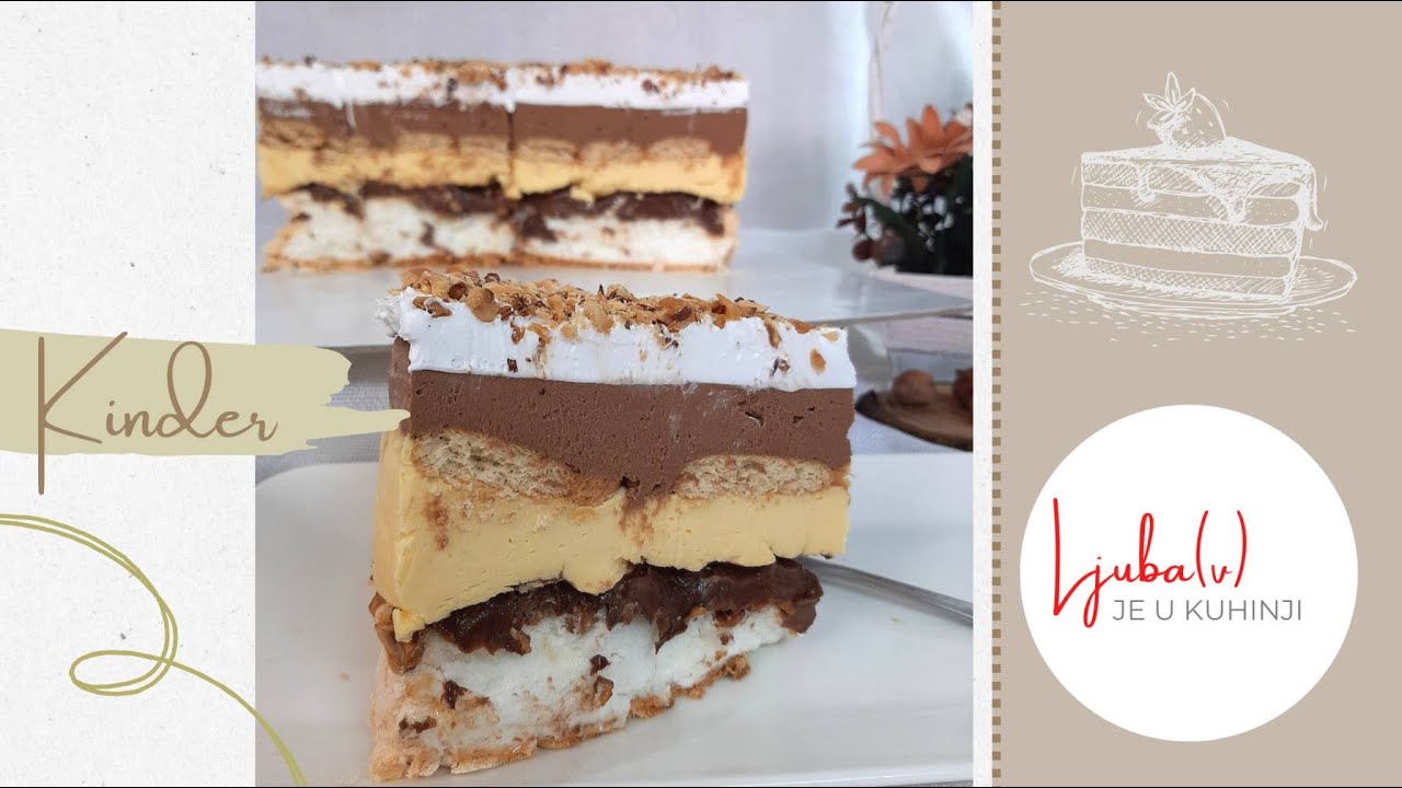 Tako kremasta! 🍰 | KINDER TORTA | recept i postupak 💛