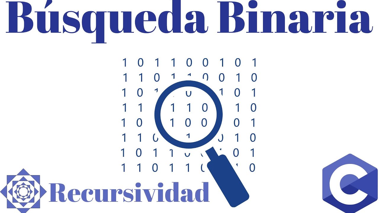 Recursividad: Busqueda Binaria en C