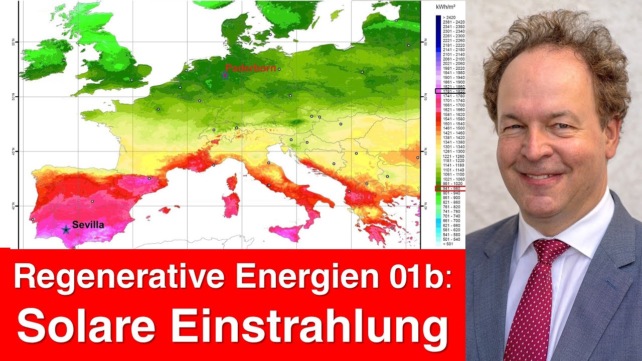 Regenerative Energien 01b (2022) - Solare Einstrahlung
