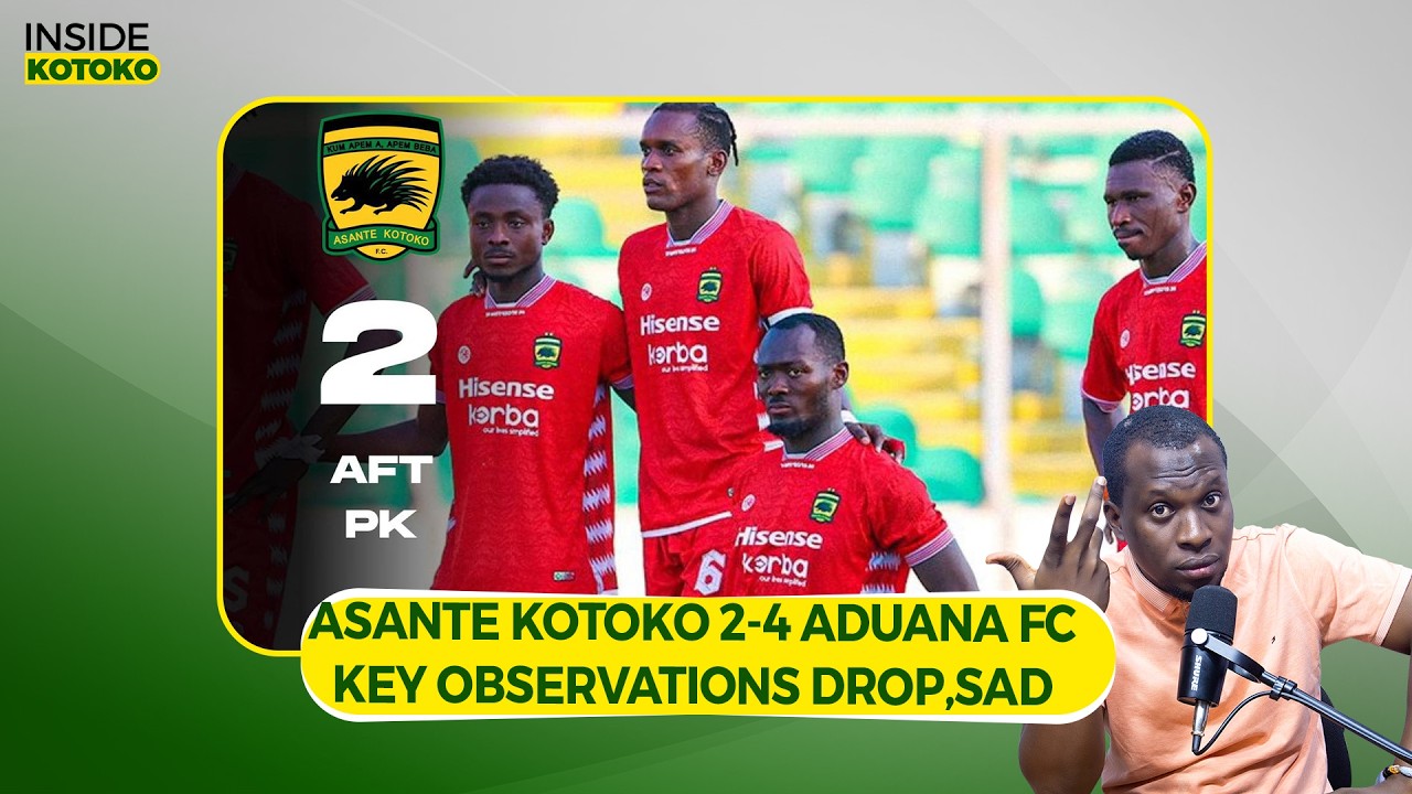 BAD DAY- KOTOKO OUT OF FA CUP..FANS CALLS FOR COACH SACKING...KEY MATCH OBSERVATIONS..SIR OBED TALKS