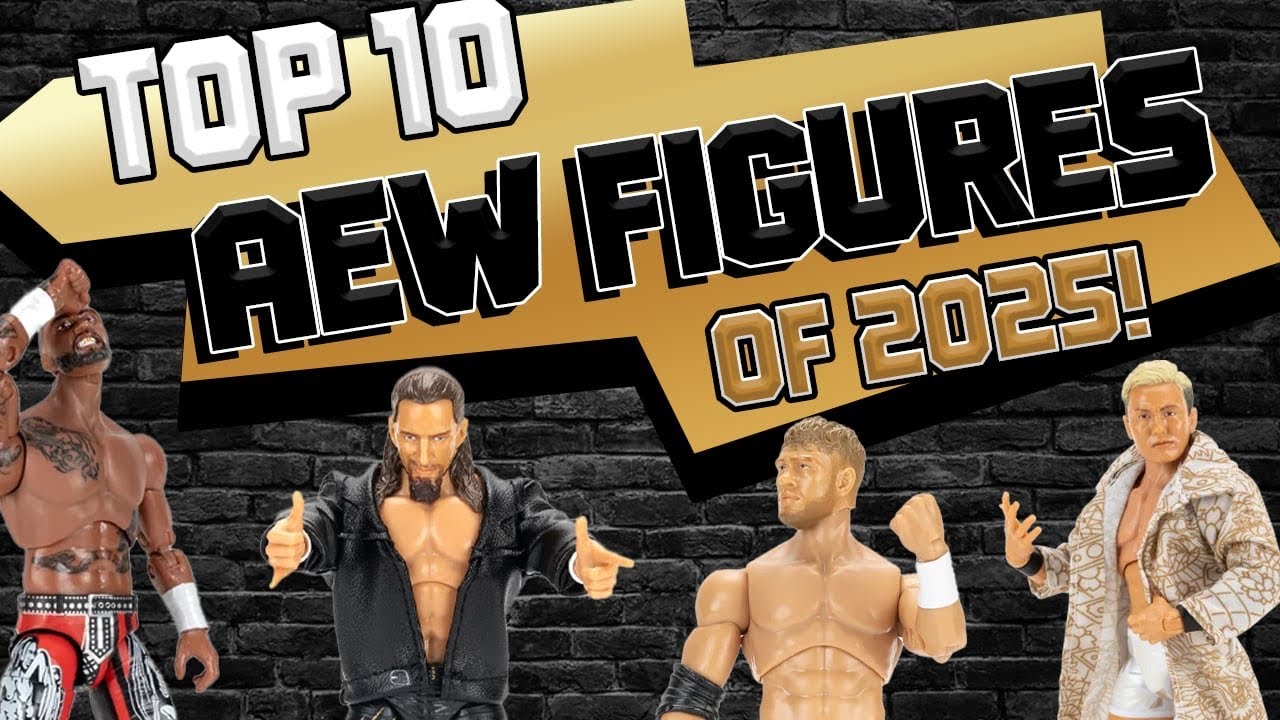 The Kyle Peterson Top 10 AEW Jazwares Figures of 2025!