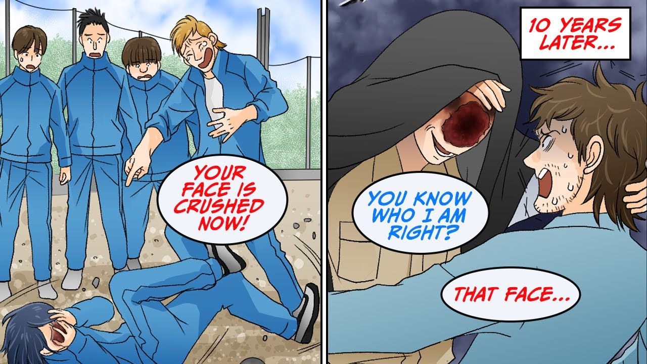 A classmate threw a steel ball to my face and years later... [Manga Dub]
