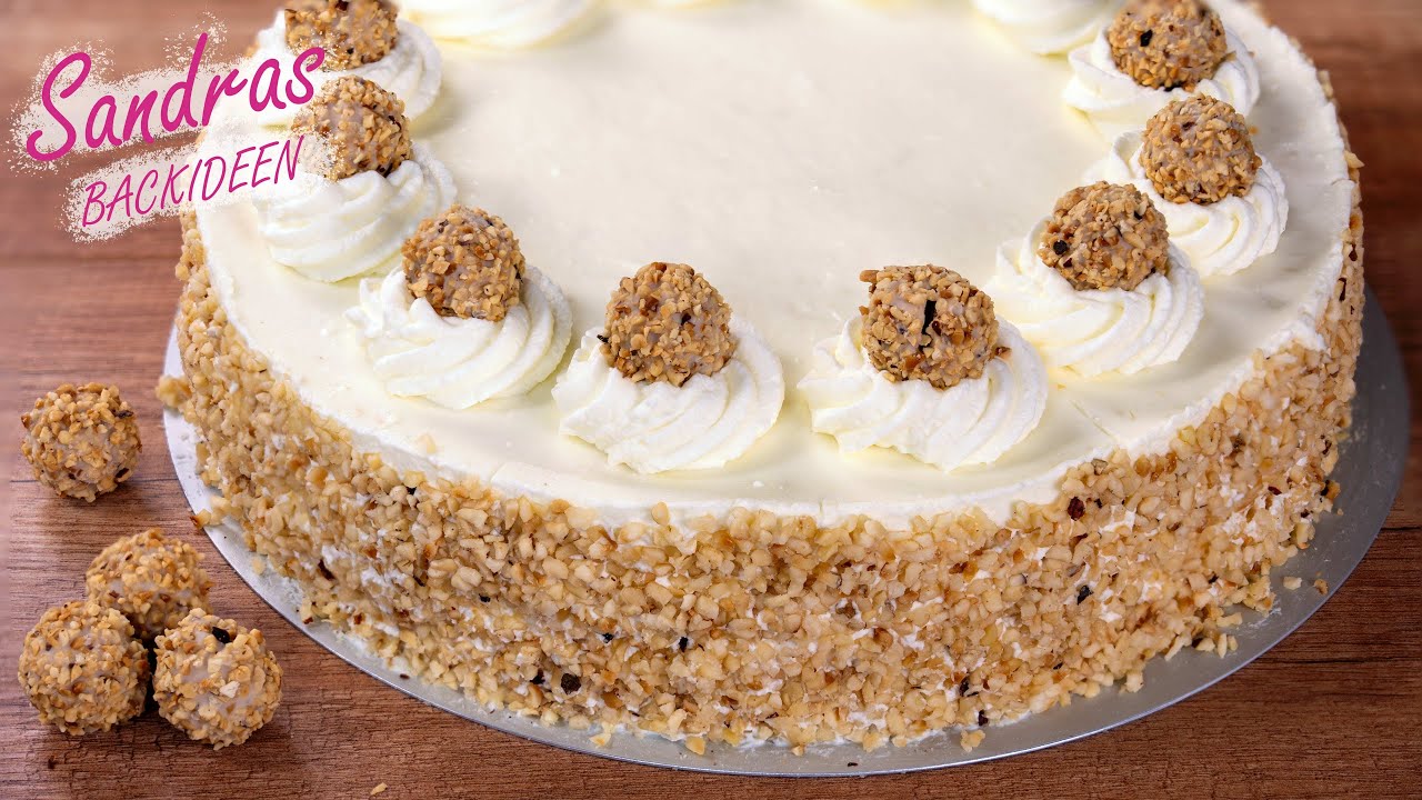 Giotto Torte - leichtes Rezept f&uuml;r eine Giotto-Haselnusstorte-Torte