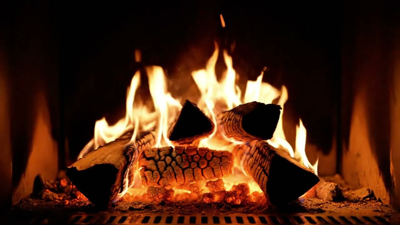 Crackling Fireplace Sounds | Cozy Fire Ambience for Sleep (3 Hours)