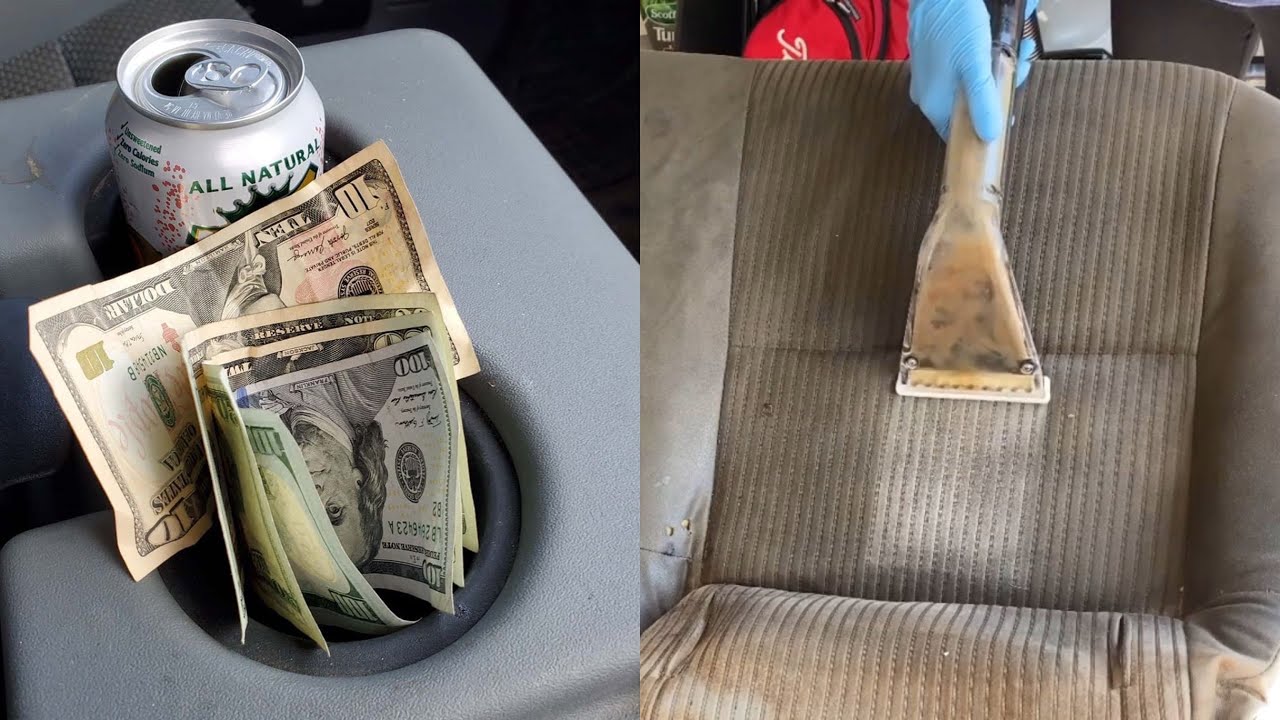 DEEP CLEANING A FILTHY CAR | FULL CAR DETAILING AND INCREDIBLE Vehicle Transformation!