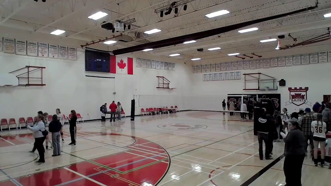 Teulon Varsity Girls Home Tournament Play Down 2025