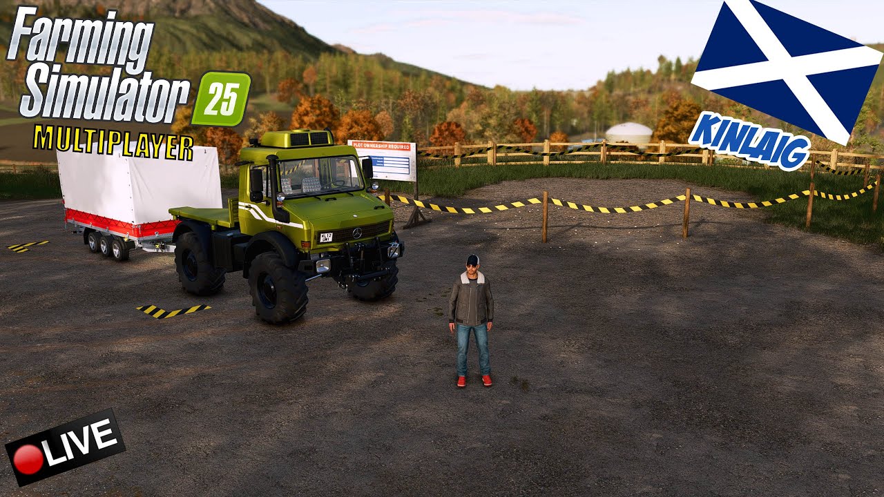 🔴 Kinlaig | BLOKKIEGAMES BESTAAT 10 JAAR | WELCOME TO SCOTLAND | !fs25 #fs25 #ls25