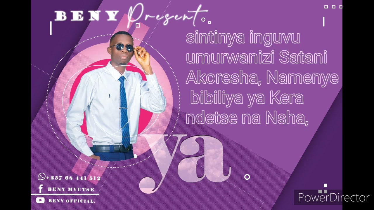 Oya by Beny ft TripSaint(Official lyrics vizualizer)