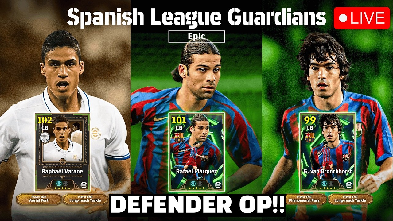 (LIVE) KEPOIN & RACIK BEK TERKUAT EFOOTBALL!! SPANISH LEAGUE GUARDIANS - EFOOTBALL 2026