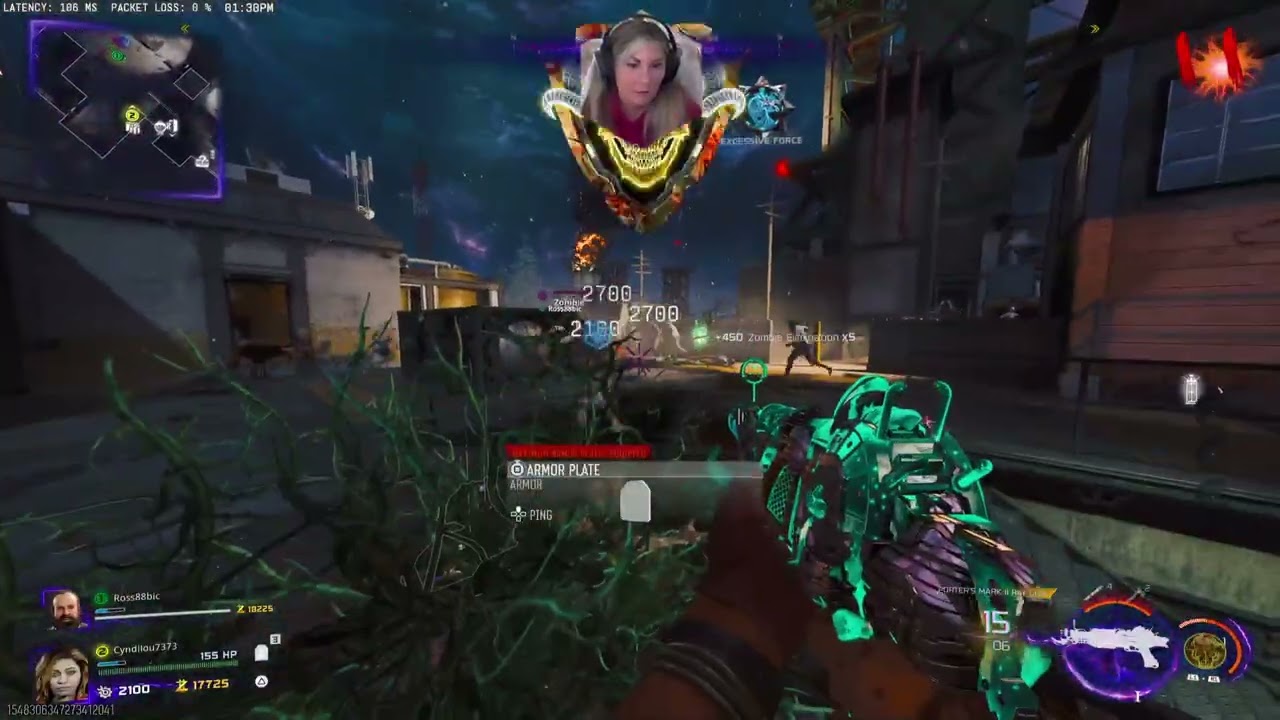 BO7 Zombies 😉💕WR cosmodrome 2p no jug no support (160)