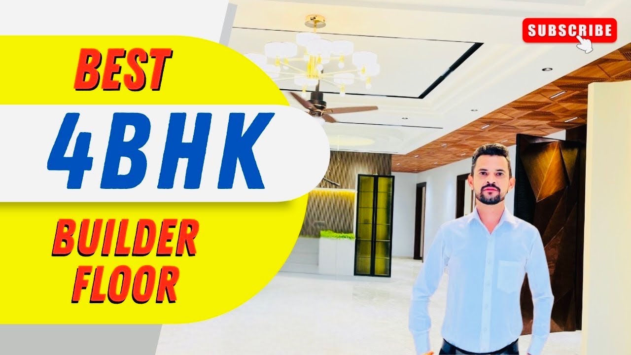 4BHK Ultra Luxury Builder Floor in Sector 85 Faridabad | 400 Sqyd Ready to Move Floor with Lift | 