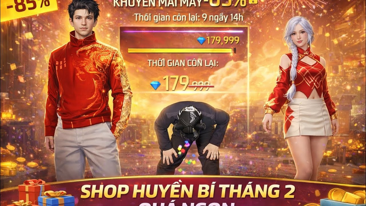 Freefire| Shop huyền bí tháng 2 quá ngon |Violetlolboiz
