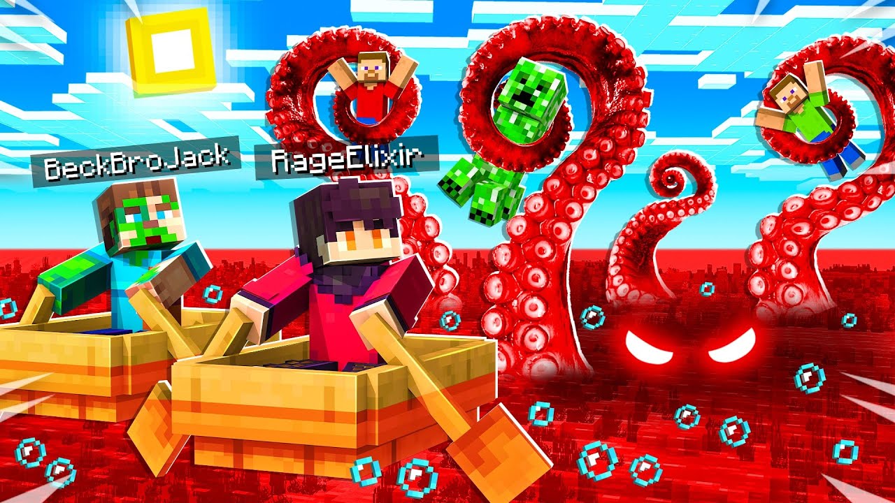 We TESTED on SCP-354 in MINECRAFT! *RED POOL*