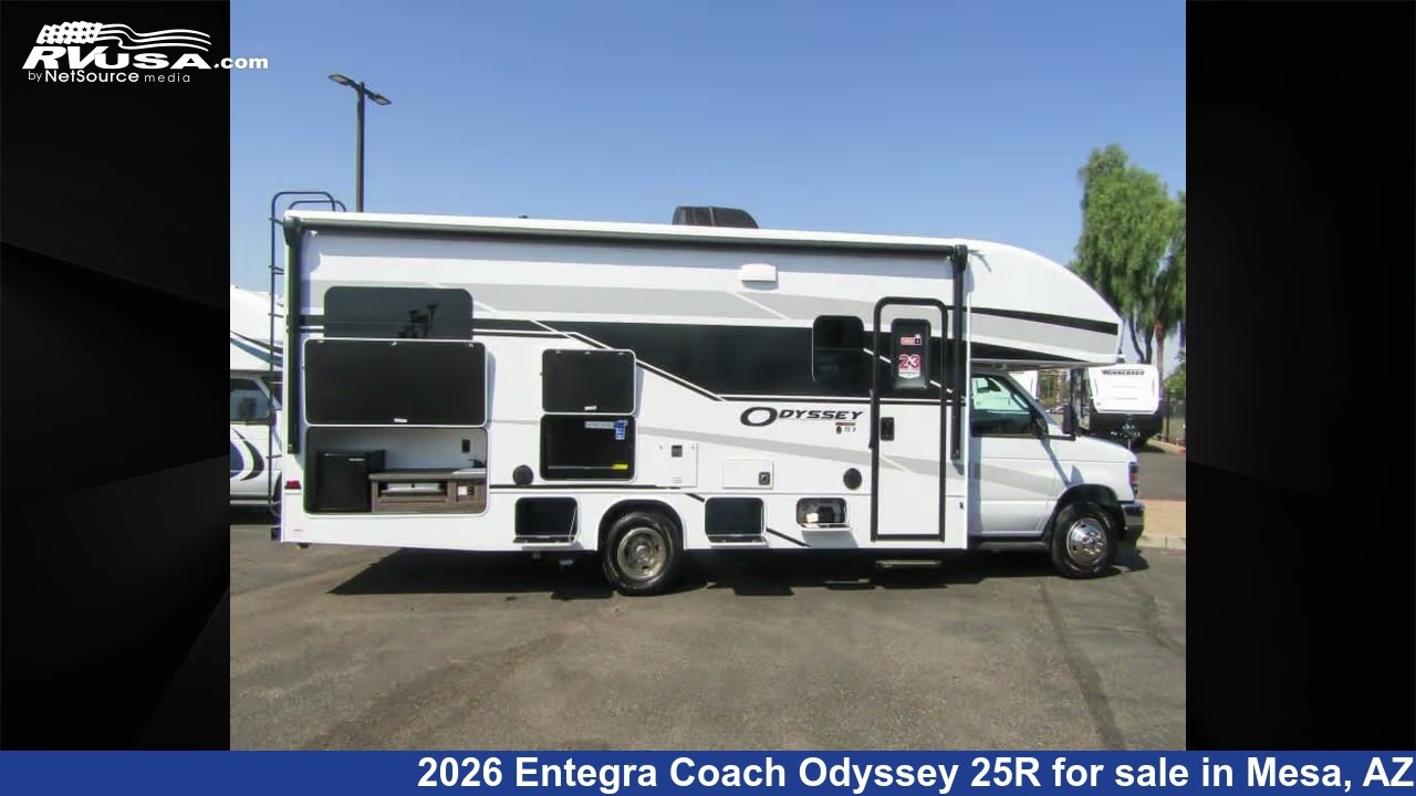Eye-catching 2026 Entegra Coach Odyssey Class C RV For Sale in Mesa, AZ | RVUSA.com