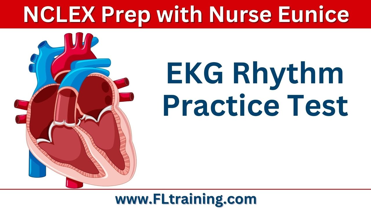 📚 Master the Top EKG Rhythms for the NCLEX | Practice Test with Answers