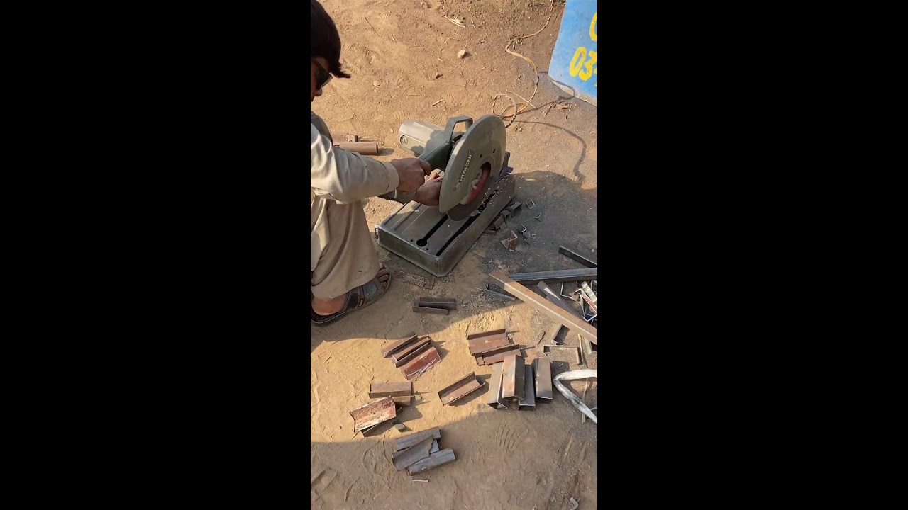 Easy Way to Make a Metal Door Frame | Malik Got Talent
