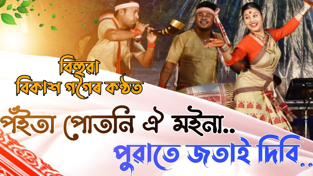 পঁইতা পোতনি এ মইনা- বিকাশ গগৈৰ কণ্ঠত || Poita Putoni A moina || Bikash Gogoi ||  Biswajit gogoi