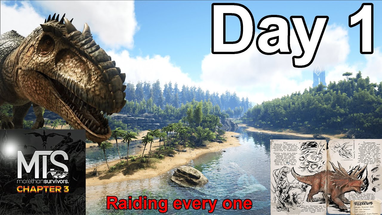 How An 80.000 Tribe DOMINATES The EARLY GAME On MTS Day 1 | ARK PvP