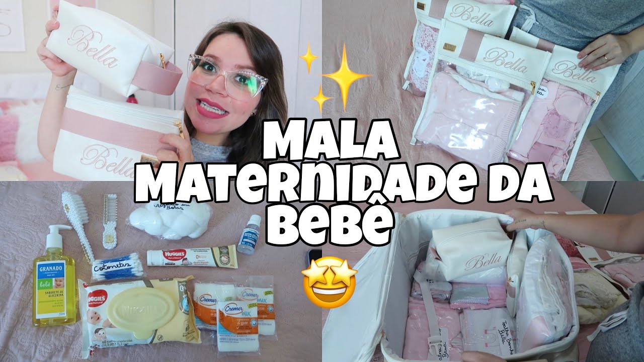 MALA MATERNIDADE DA BABY / MOSTREI TUDO!!! | Amanda Silva
