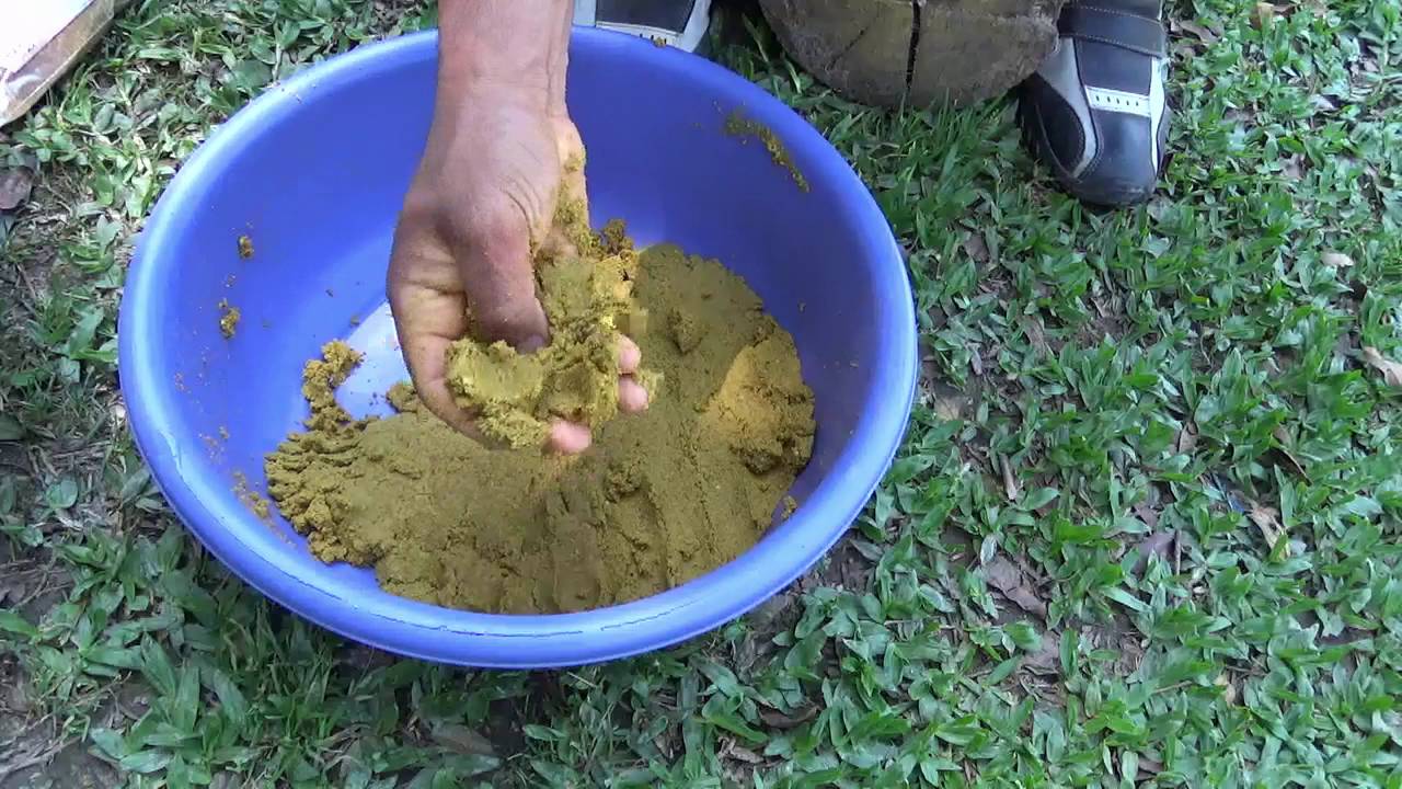 PREPARO DA MASSA PARA PESCA DE FUNDO E SISTEMA PARA PESCAR NO FUNDO