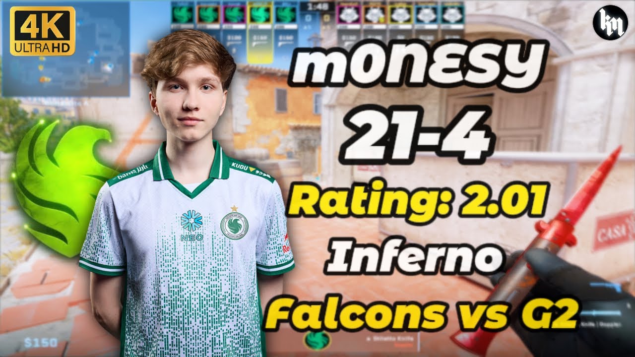 m0NESY (21-4) Falcons vs G2 (Inferno) | StarLadder Budapest Major 2025 #cs2 #m0nesy