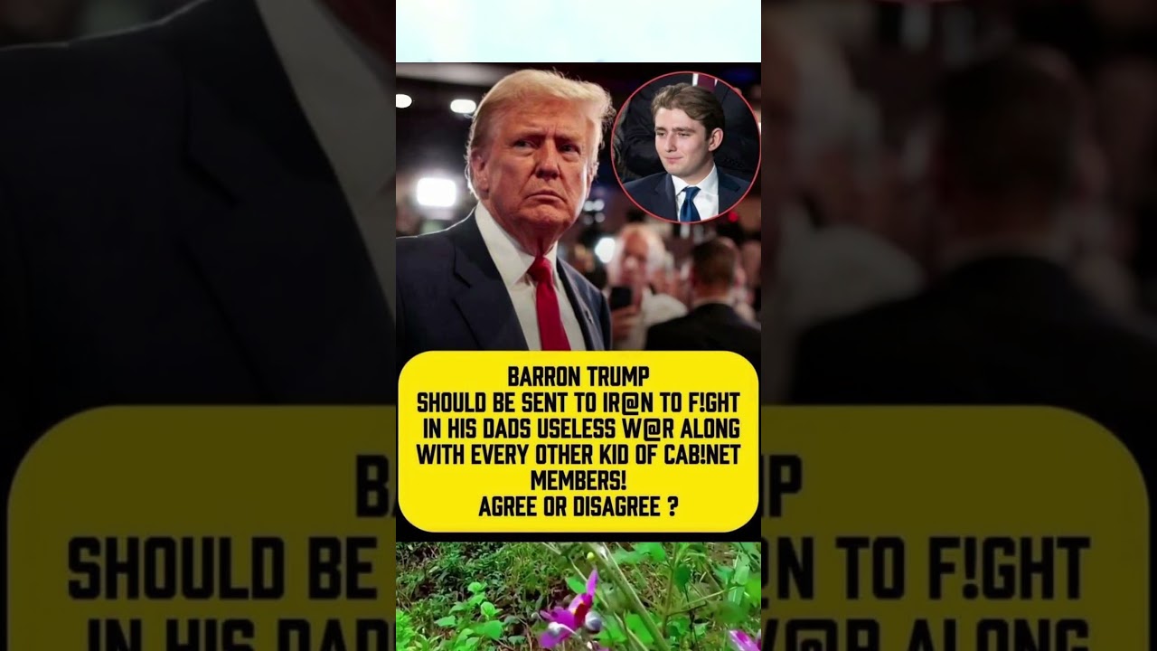 Should Presidents' Kids Serve in War? The Barron Trump Debate Explained