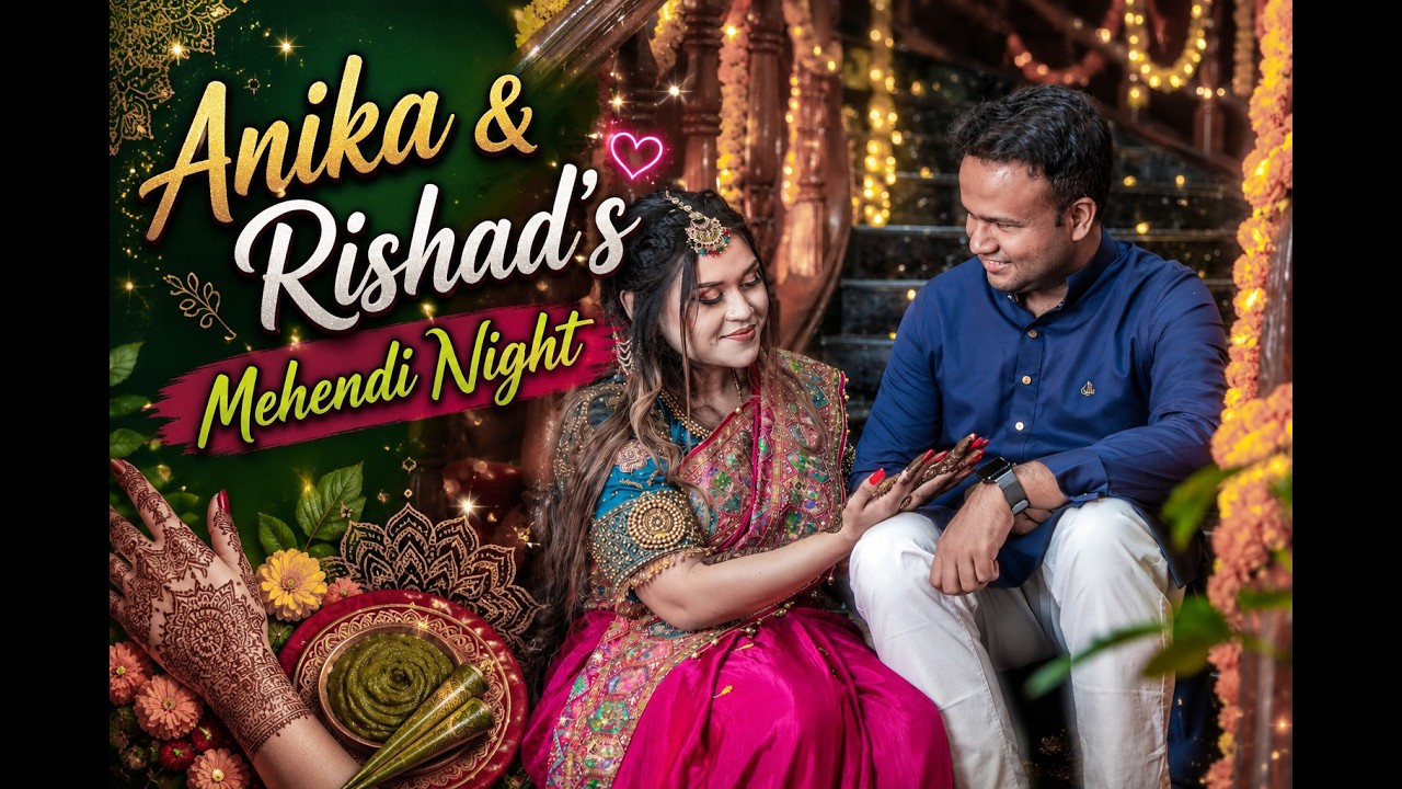 Anika & Rishad's Mehendi Night - Full Video
