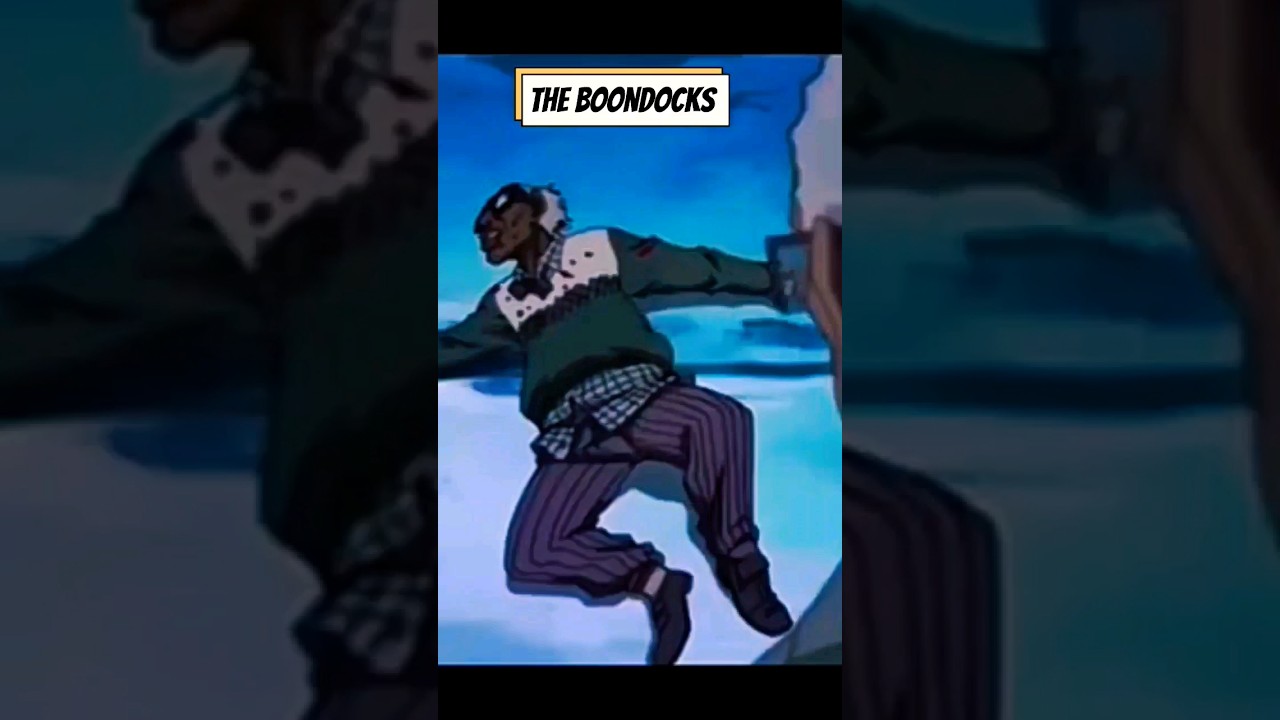 Robert Kills Stinkmeaner 😱 #shorts #boondocks #funny