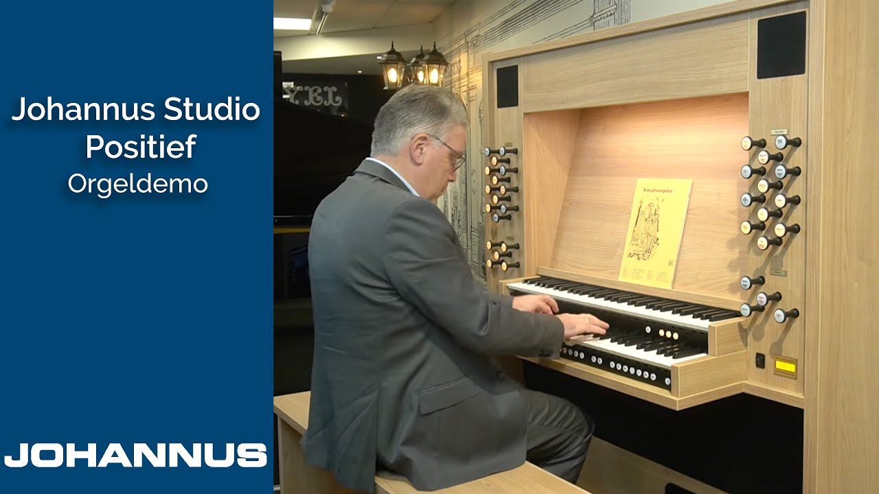 Johannus Studio Positief Orgel Demo | Joh.deHeer