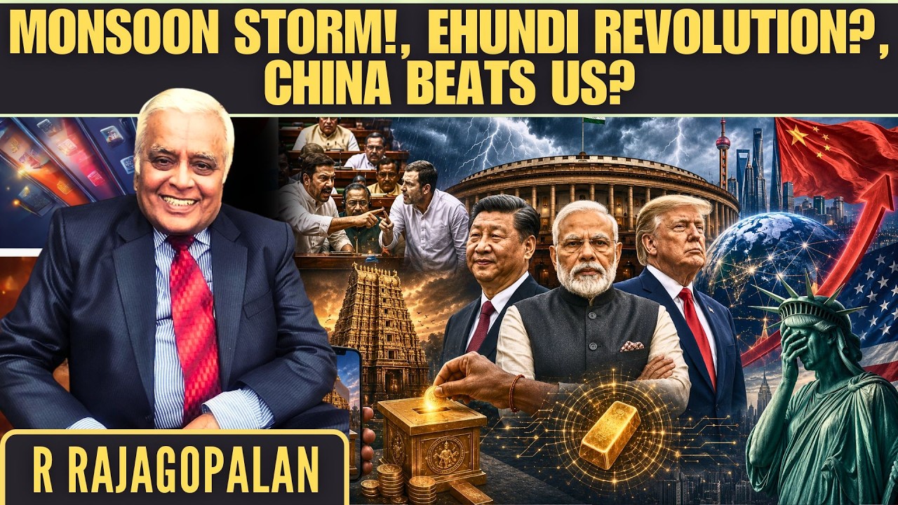 Stormy Monsoon Session, eHundi: Digital Gold for Temple Donations & China More Popular Than the US?