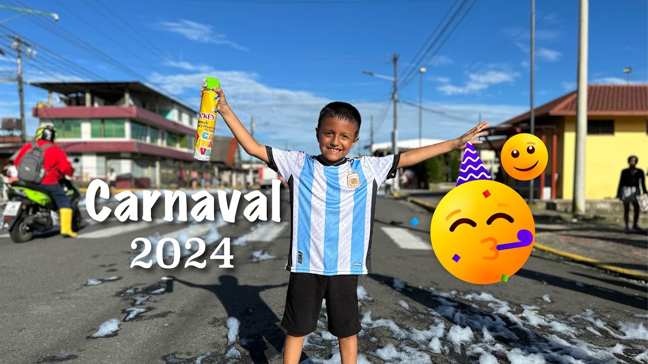 EPISODIO 10 - Espuma, música, danza en Carnaval 2024 - Ethan Salinas 😶‍🌫️🎭🪇🥳