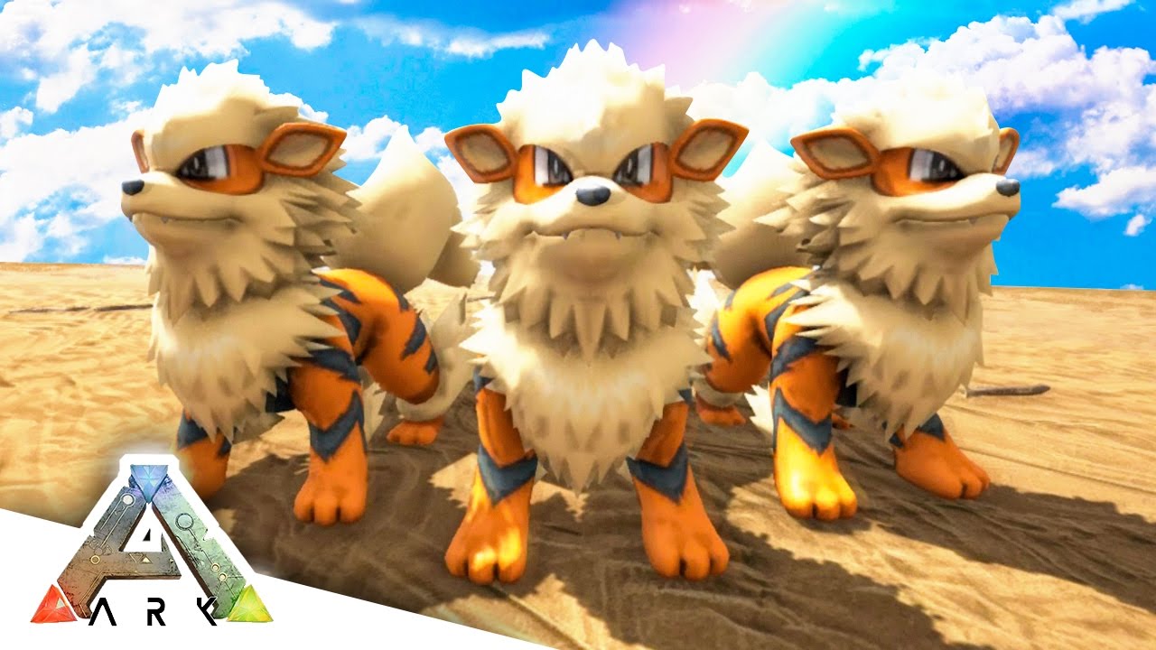 ARCANINE RESCUE MISSION! - ARK SURVIVAL EVOLVED POKEMON MOD #15