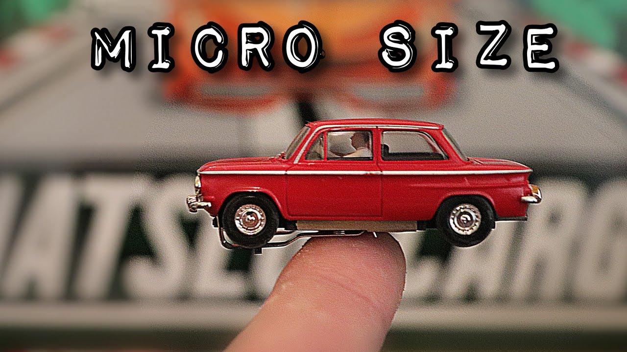 Is this the world's smallest and most detailed slot car ever!!