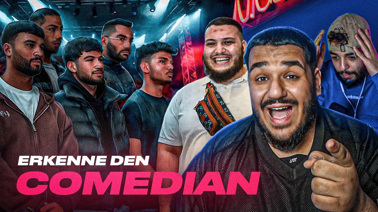 ERKENNE den COMEDIAN mit ABUGOKU, SAMI & NAHIM SKY! 🤣