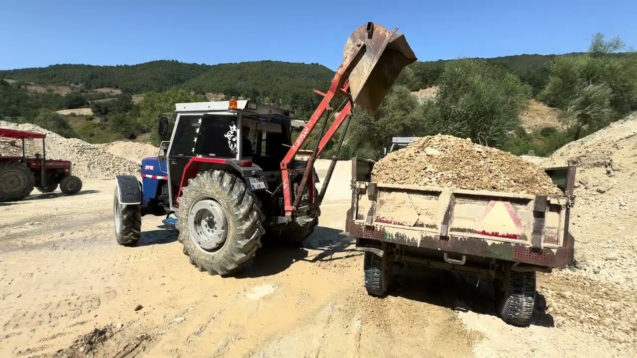 MASSEY FERGUSON 277 G -255 EP -240S TOPRAK ÇEKME