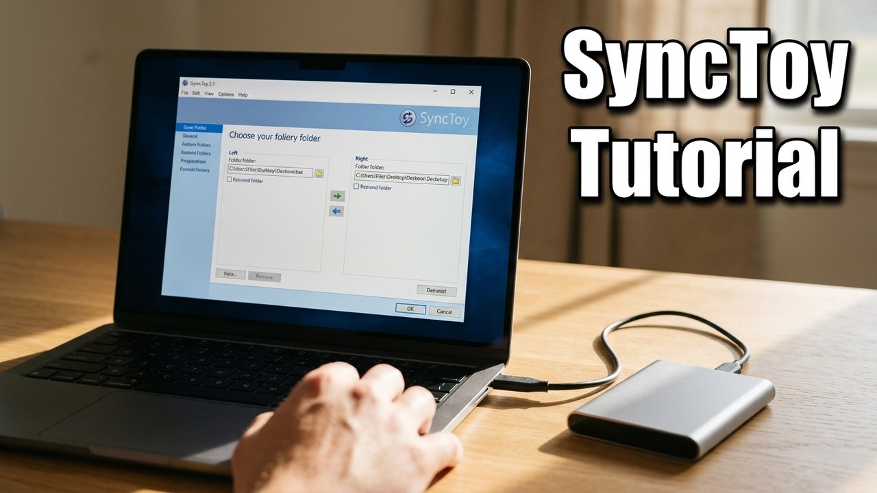 Computer Tech - Using SyncToy to Automatically Sync or Copy Files