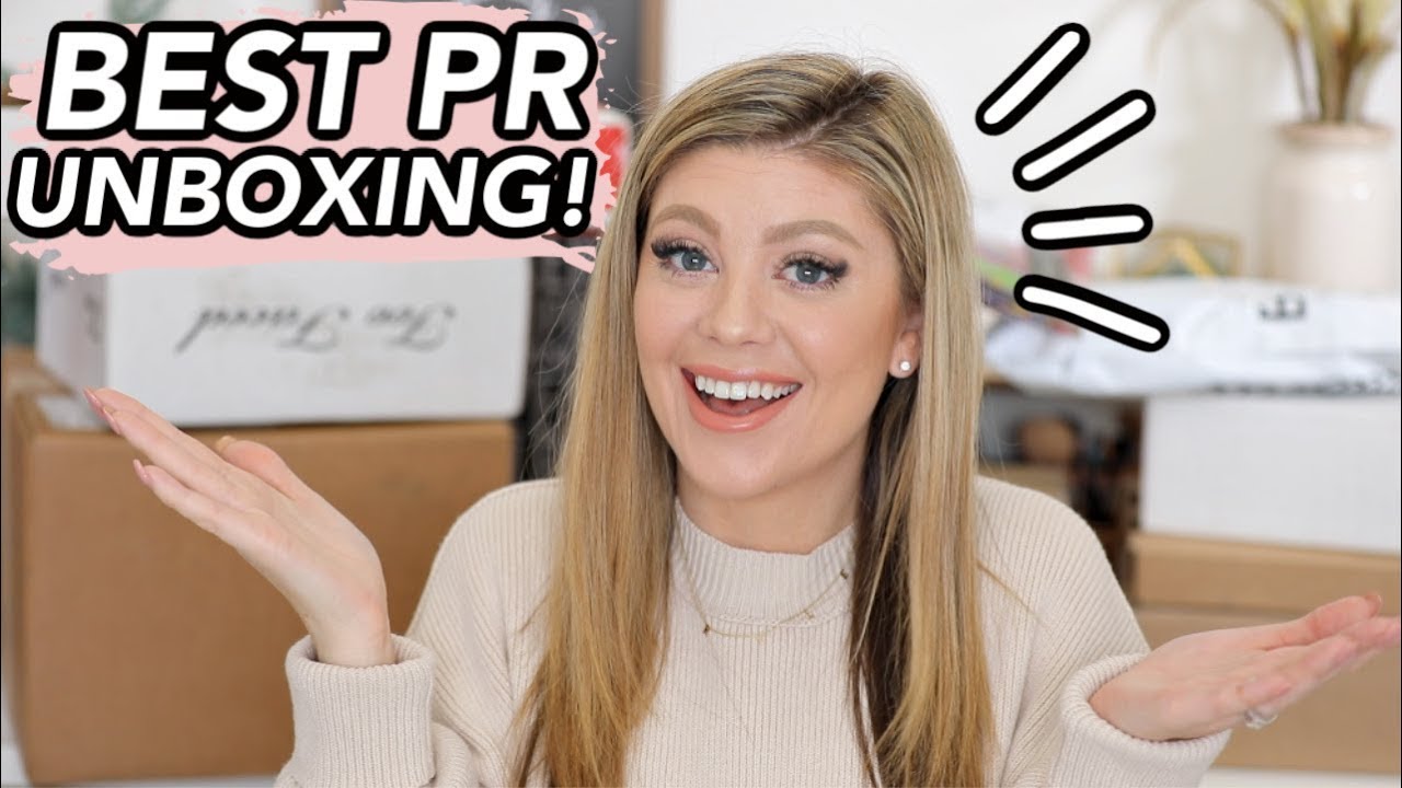 HUGE PR HAUL UNBOXING! | BEST UNBOXING EVER!