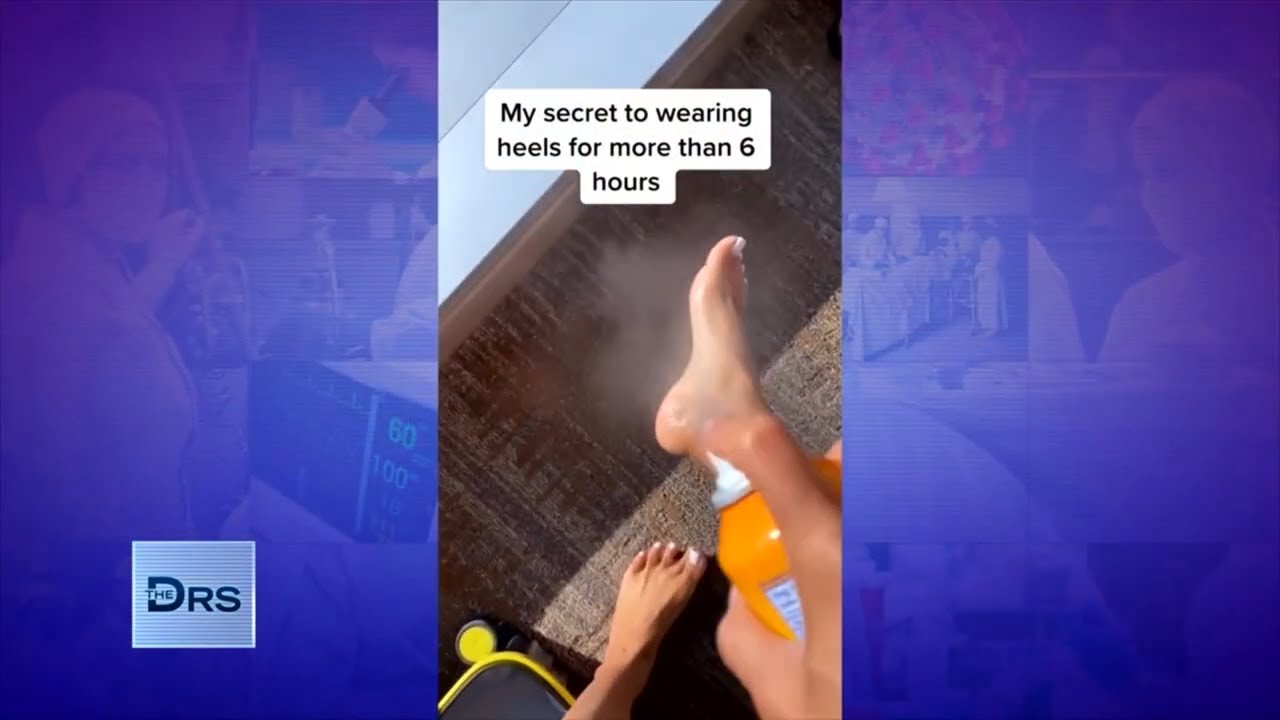 Podiatrist Warns TikTok High Heel Pain Trick Is Dangerous!