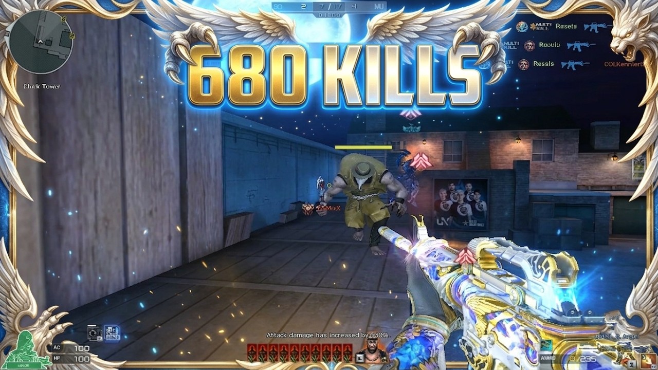 M4A1-S-Angel - Hero Mode X (HMX) : Crossfire West